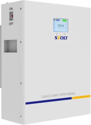 2.71kwh Svolt 24v Lithium Battery 106ah - World Of Sun & Windpower