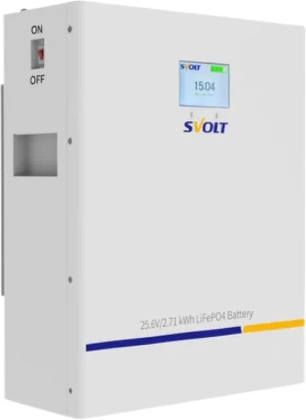 2.71kwh Svolt 24v Lithium Battery 106ah - World Of Sun & Windpower