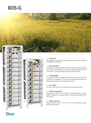 100kw Deye System - World Of Sun & Windpower