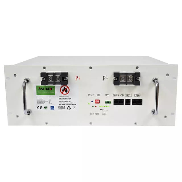 5.1kwh BSL Rack Mount Lithium Battery - World Of Sun & Windpower
