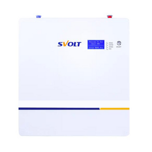 S Volt 5.09kWh Lithium Battery Wall Mount - World Of Sun & Windpower