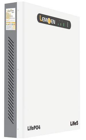5.12kwh Lemeon Lithium Battery - World Of Sun & Windpower
