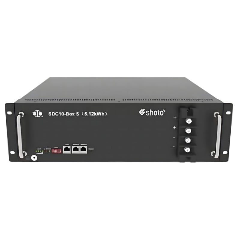 5.1kwh Shoto 48v Lithium Battery Rackmount - World Of Sun & Windpower