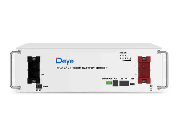 Deye 5.3kWh SE-G5.3 Lithium ion Battery - World Of Sun & Windpower