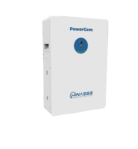 5.12kwh Hina ESS PowerGem Lithium Battery Wall Mount